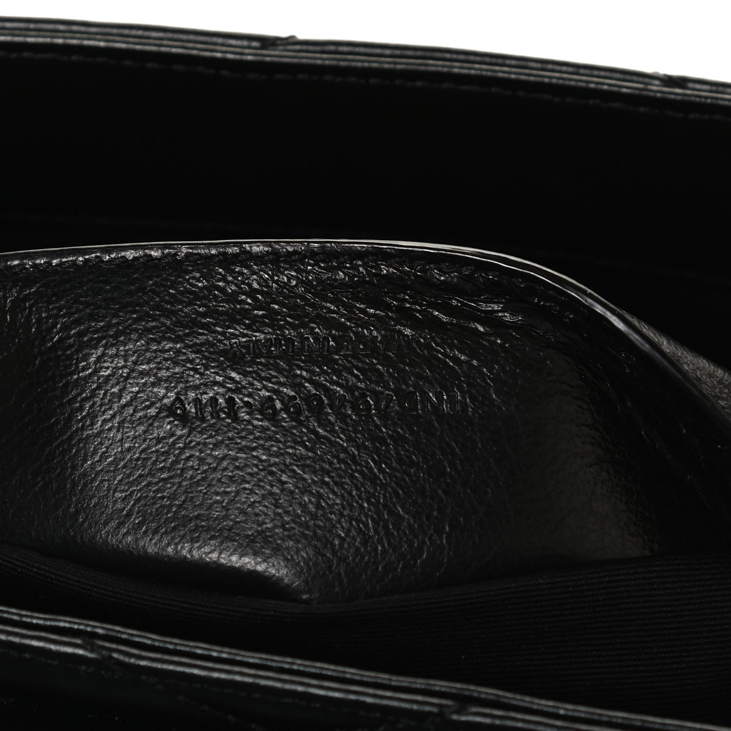 Saint Laurent Calfskin Y Quilted Monogram Small Loulou Chain Satchel Black 8 of 12