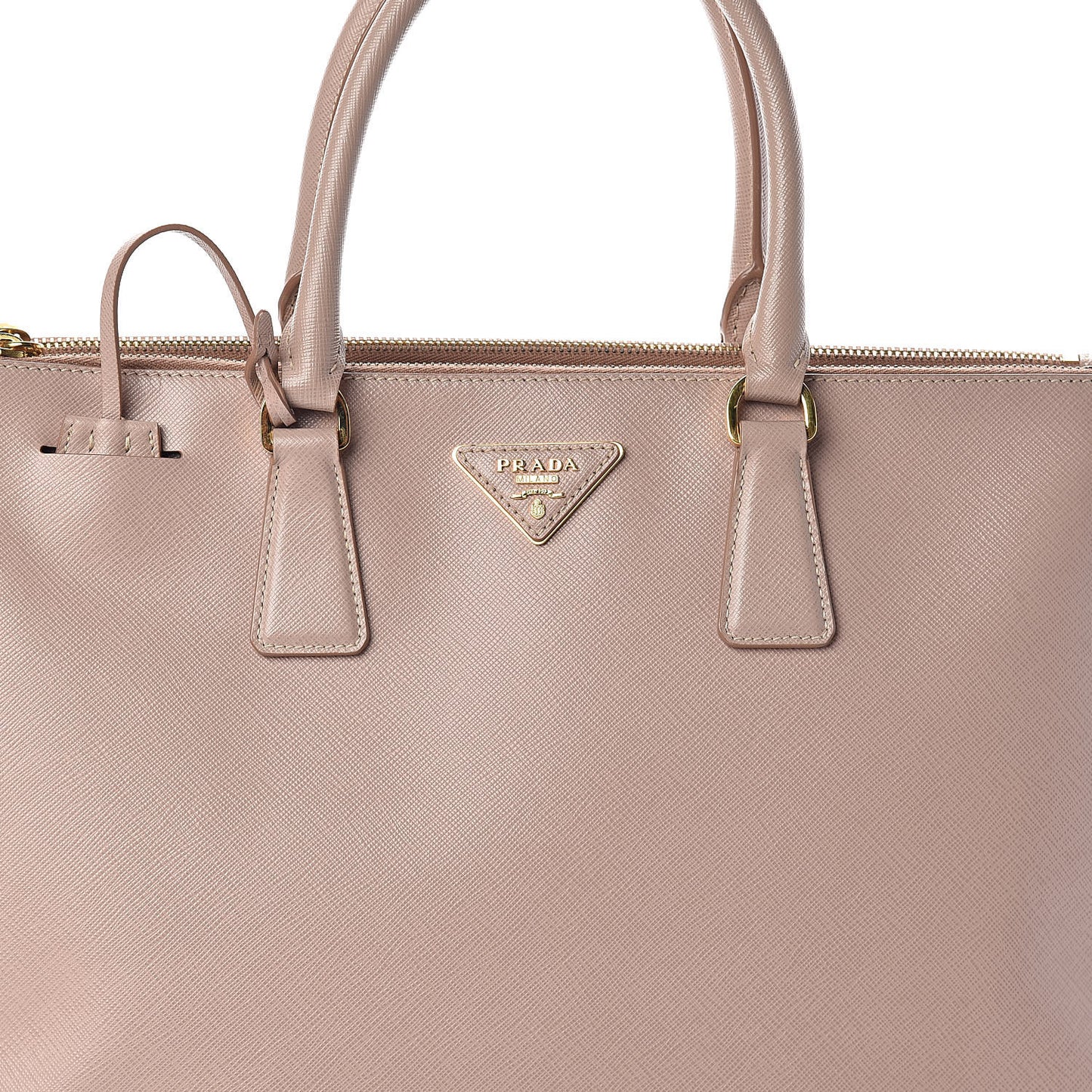 Saffiano Large Galleria Double Zip Tote Cammeo