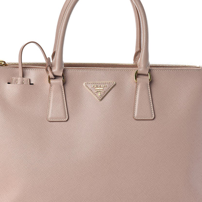 Prada Saffiano Large Galleria Double Zip Tote Cammeo 9 of 11
