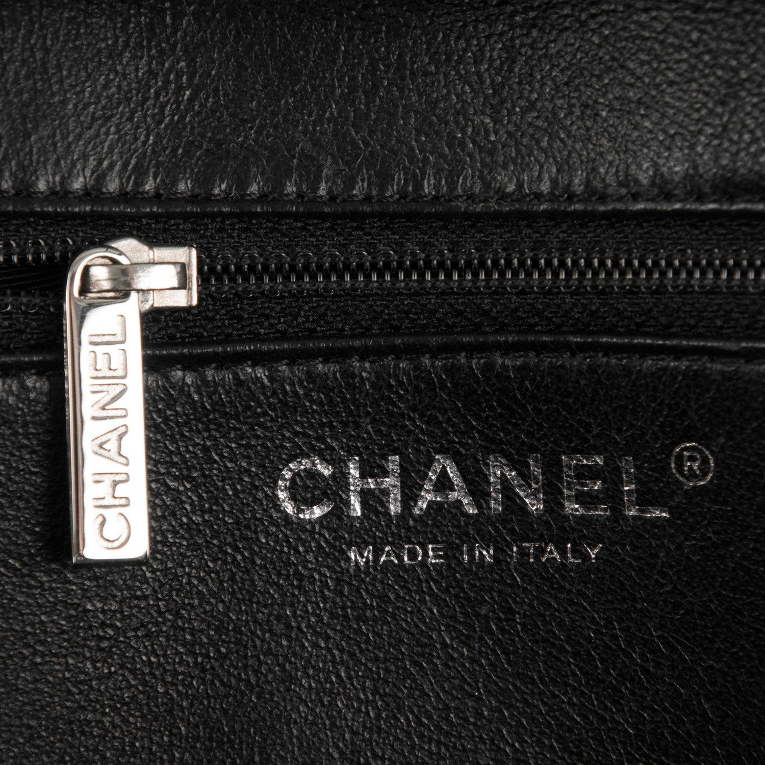 Chanel Caviar Quilted CC Timeless Bowler Black 7 of 7