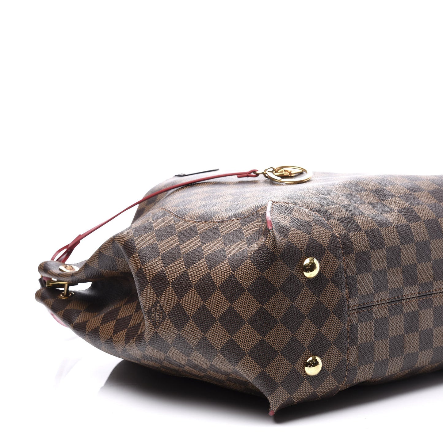Damier Ebene Caissa Hobo Cherry