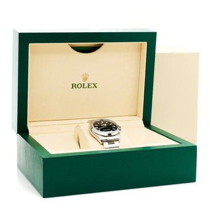 Rolex Stainless Steel 36mm Oyster Perpetual Explorer Watch Black 124270 5 of 5