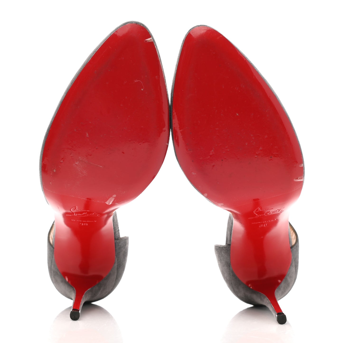 Veau Velours Catchy One 100 Pumps 38 Shadow