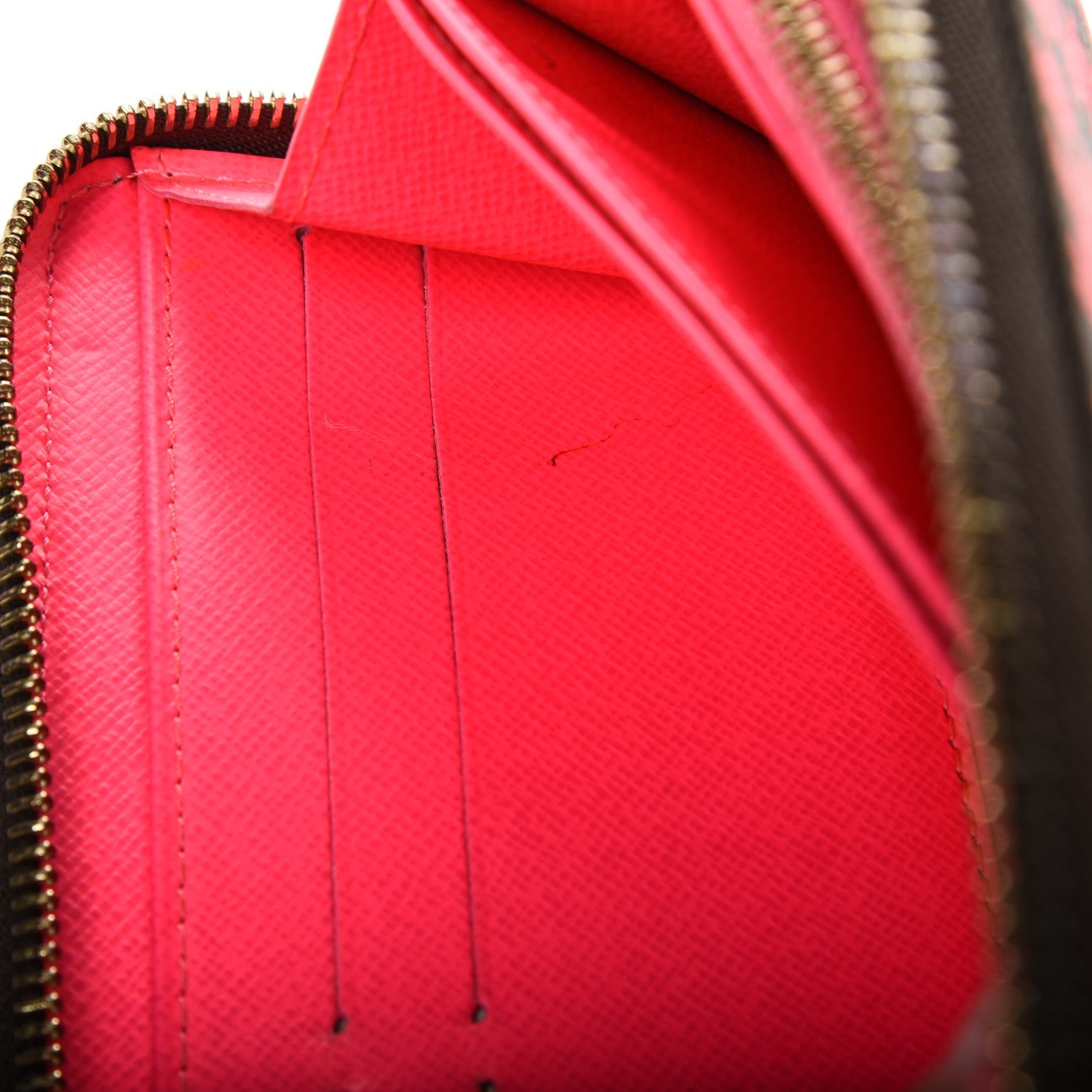 Louis Vuitton Monogram Graffiti Zippy Wallet Fuchsia 9 of 9
