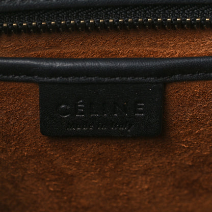 Celine Smooth Drummed Calfskin Nano Tri-Color Luggage Indigo 6 of 8