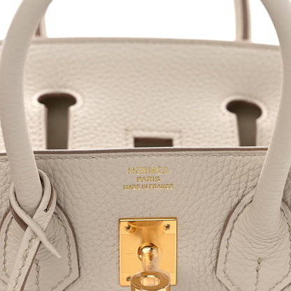 Hermes Togo Birkin 25 Beton 6 of 11