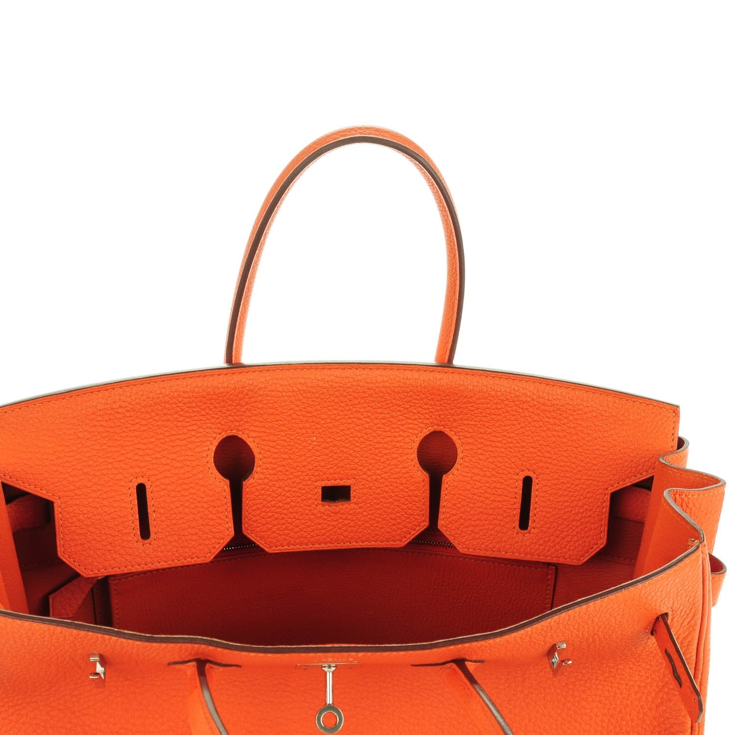 Hermes Togo Birkin 35 Orange 26 of 29