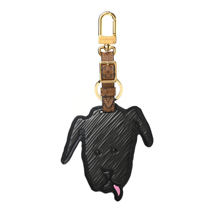 Louis Vuitton Epi Reverse Monogram Catogram Bag Charm Key Holder Gris 1 of 4