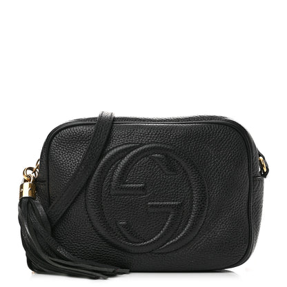 Gucci Pebbled Calfskin Small Soho Disco Bag Black 1 of 12