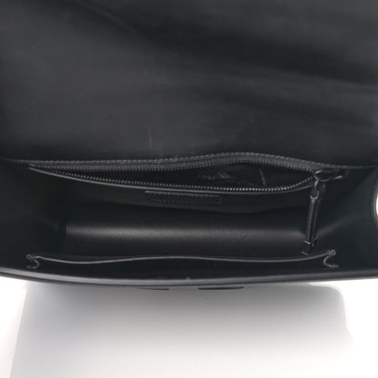 Christian Dior Ultra Matte Grained Calfskin 30 Montaigne Flap Bag Black 5 of 12