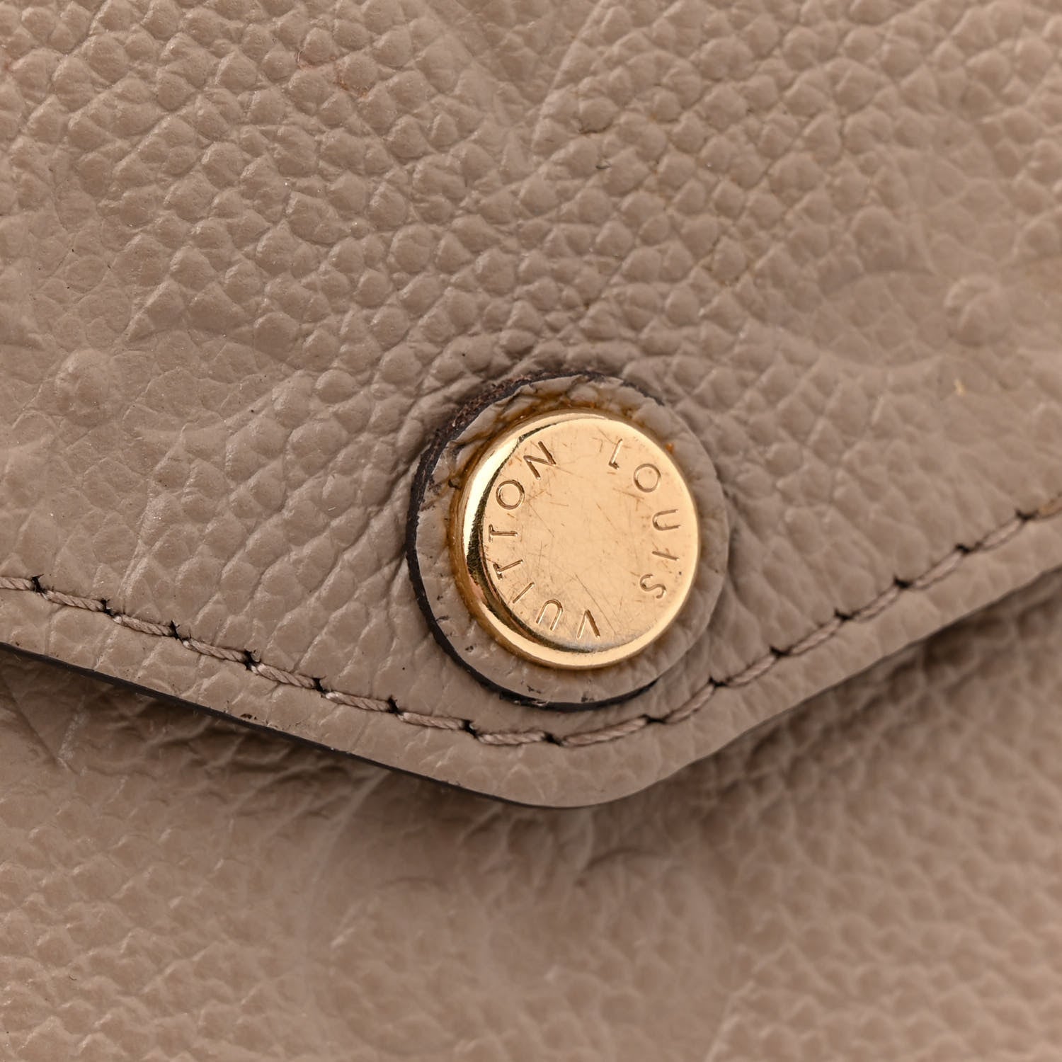 Louis Vuitton Empreinte Pochette Felicie Chain Wallet Tourterelle 13 of 14