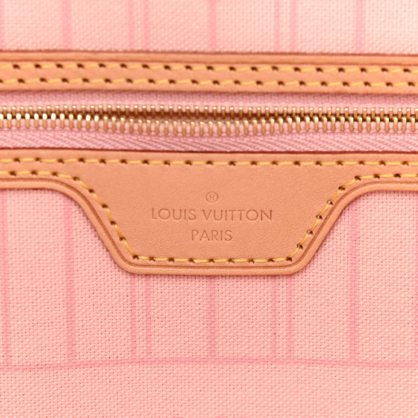 Damier Azur Neo Neverfull MM Rose Ballerine
