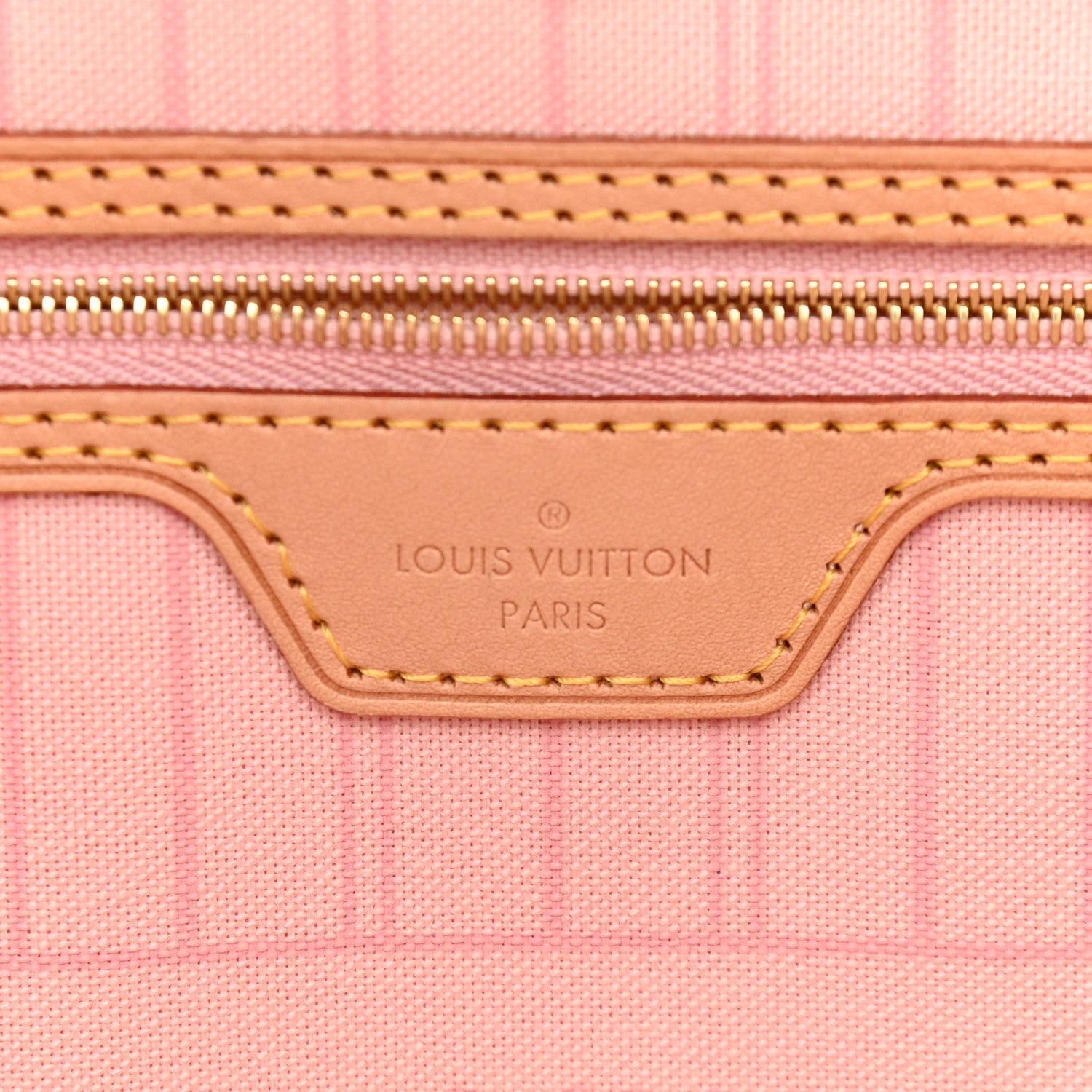 Louis Vuitton Damier Azur Neo Neverfull MM Rose Ballerine 7 of 13