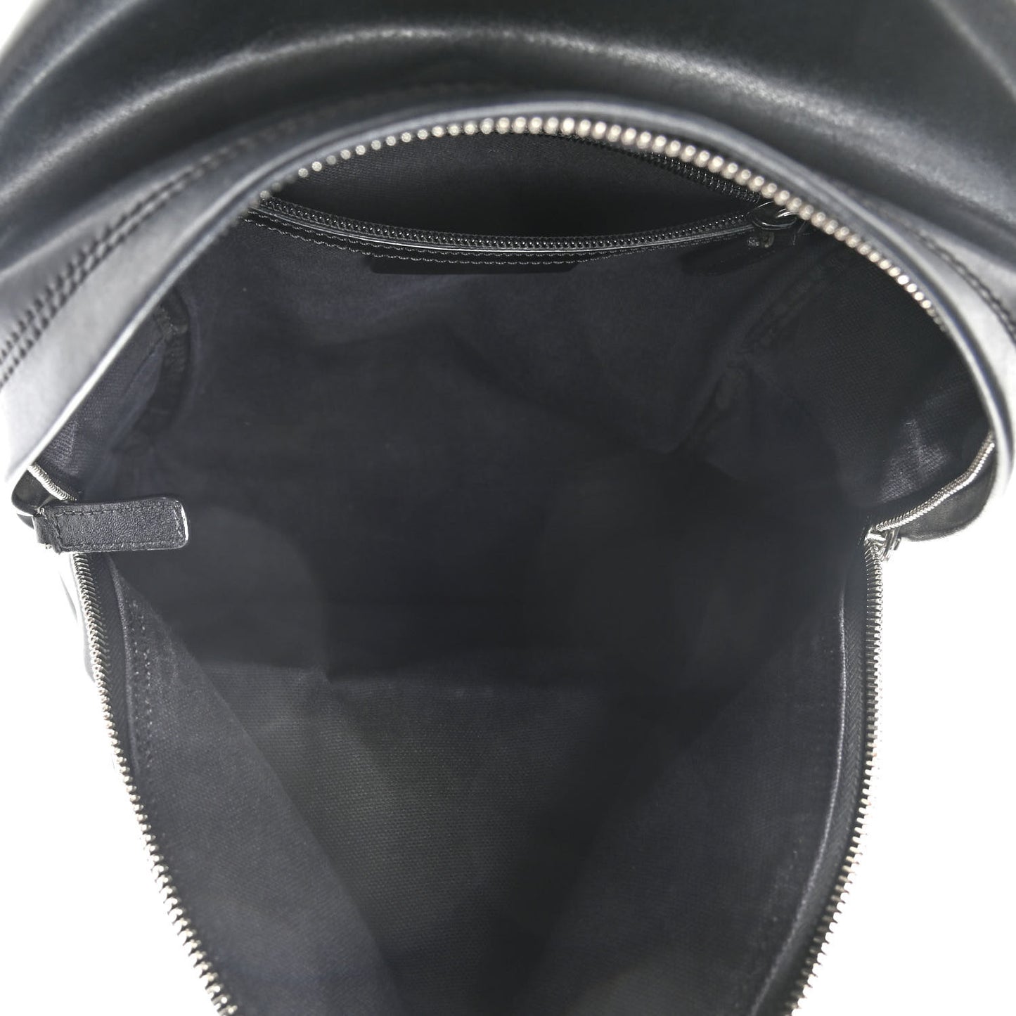 Calfskin Star Mini Backpack Black Red