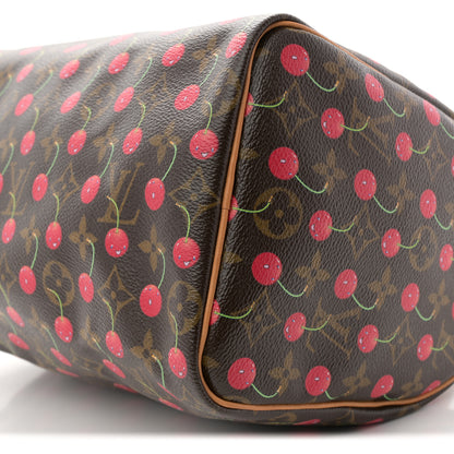 Louis Vuitton Monogram Cerises Speedy 25 10 of 13