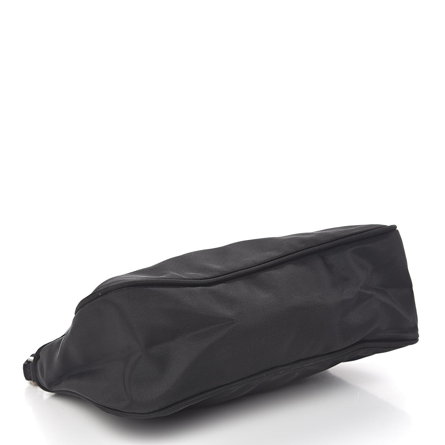 Prada Tessuto Nylon Pochette Bag Black 4 of 10