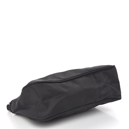 Prada Tessuto Nylon Pochette Bag Black 4 of 10