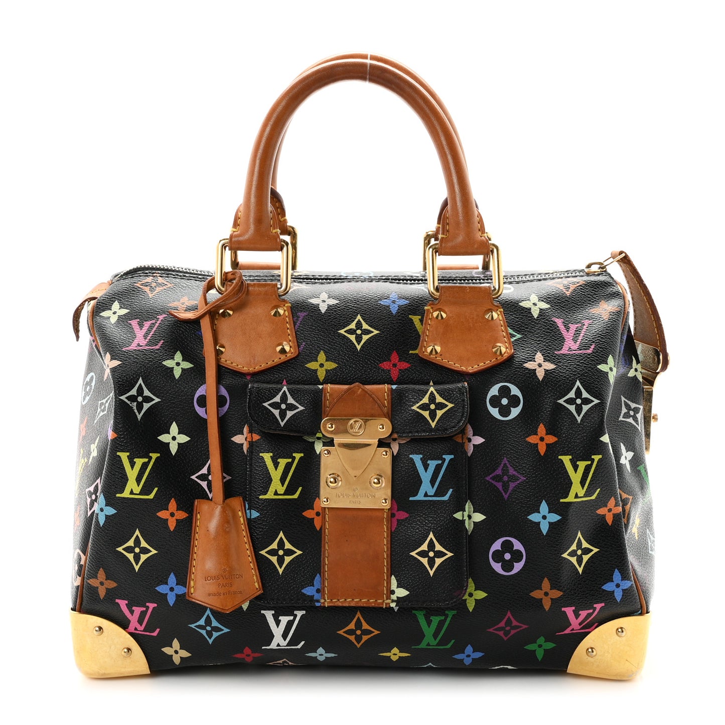 Monogram Multicolor Speedy 30 Black