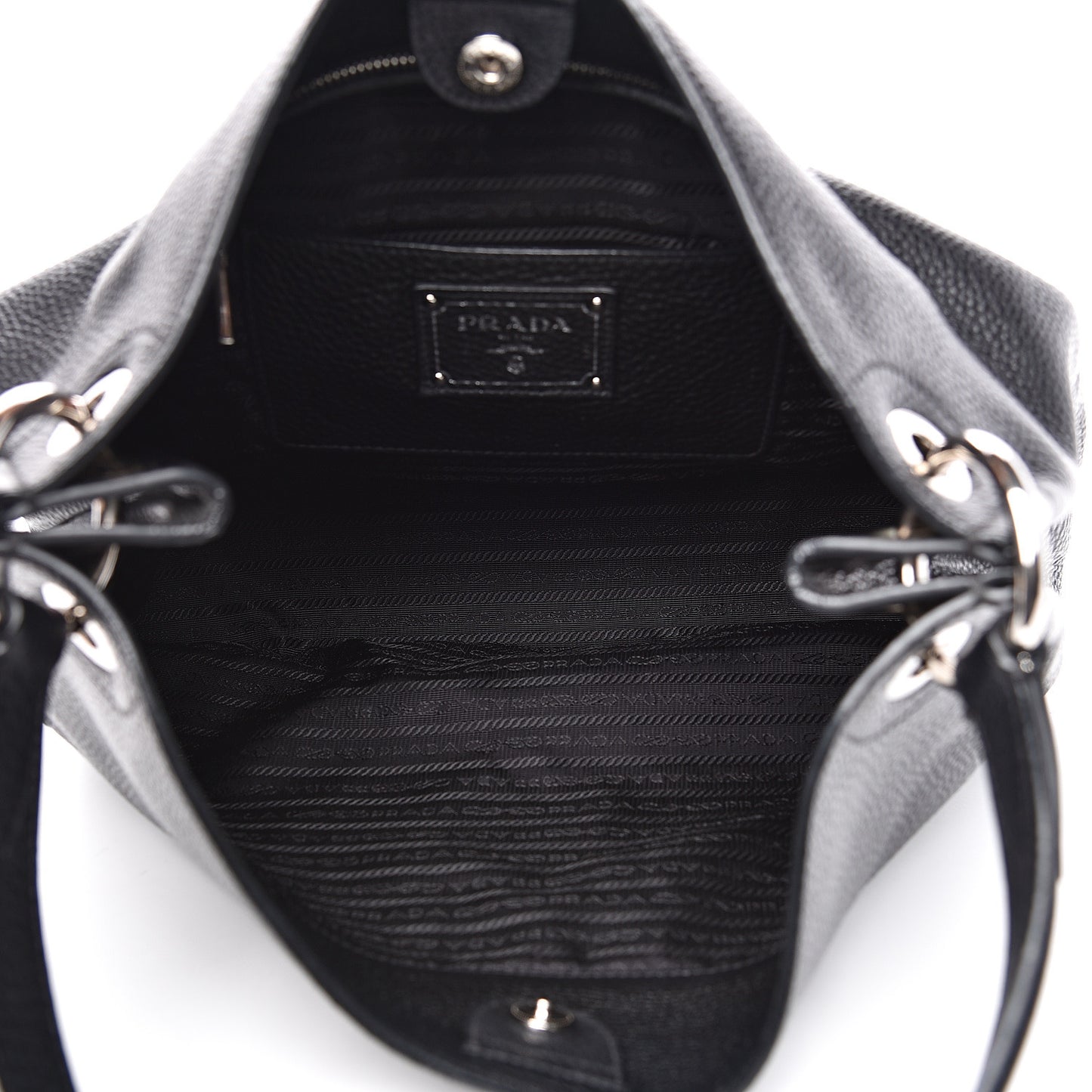 Vitello Daino Hobo Black