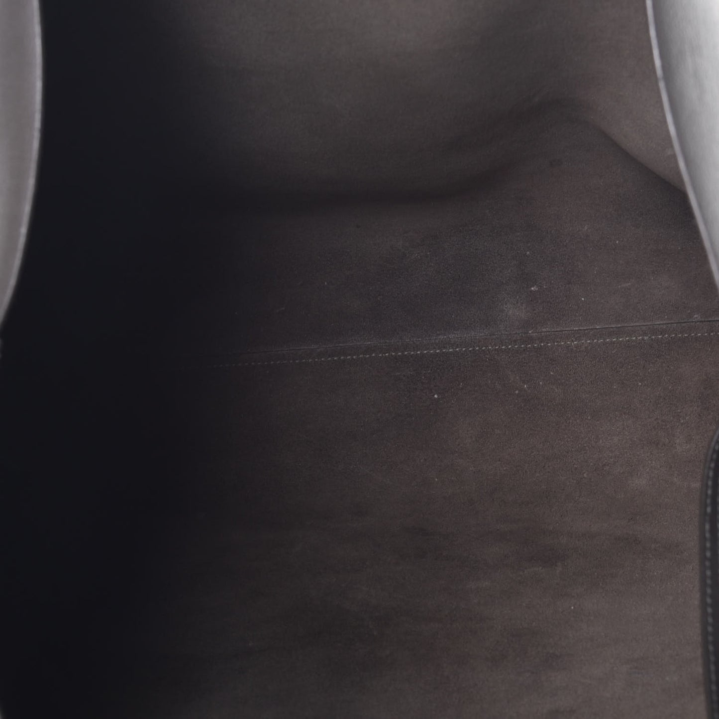 Calfskin Large Shopping Tote Black Earth