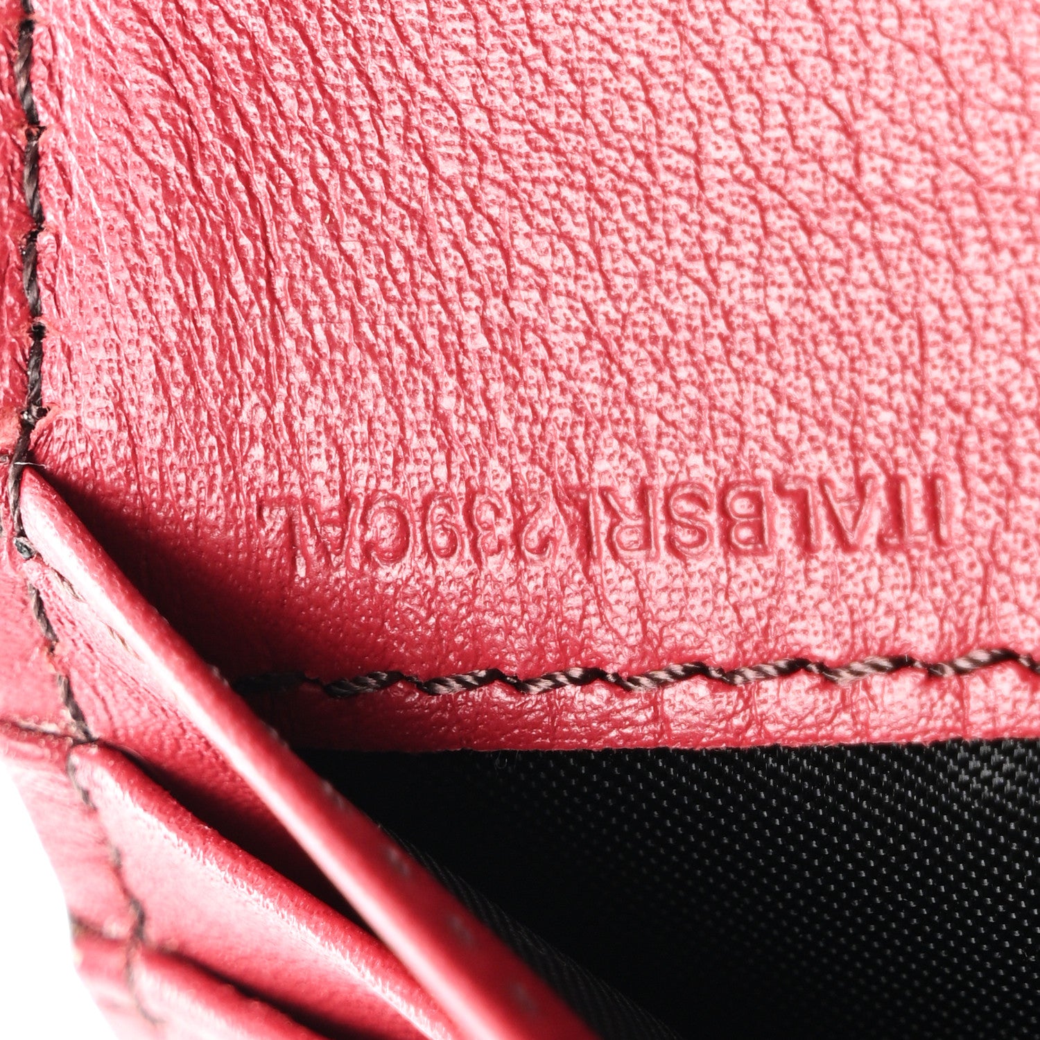Burberry Grainy Calfskin Horseferry Check Porter Continental Wallet Russet Red 7 of 7