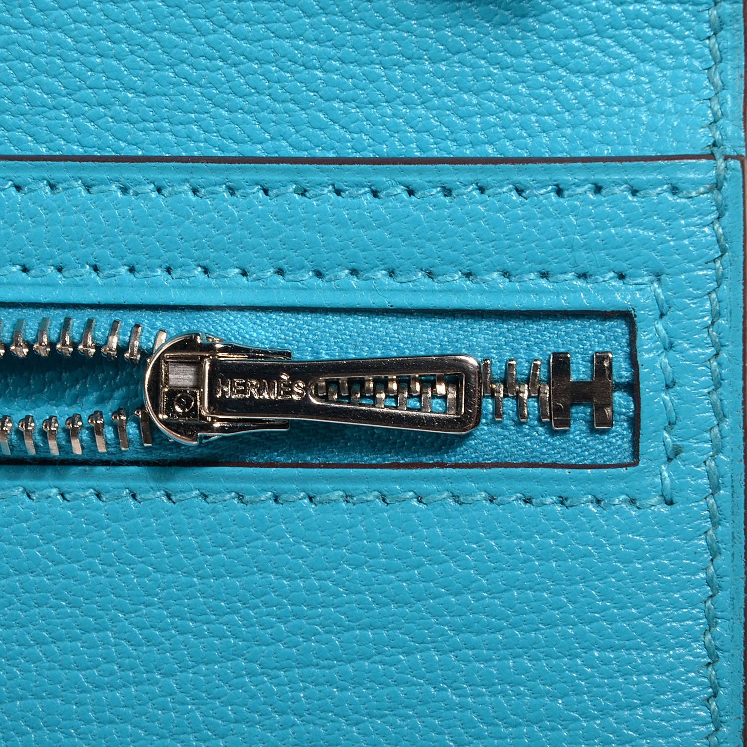 Hermes Chevre Mysore Bearn Wallet Bleu Azteque 14 of 19