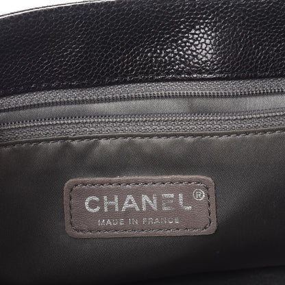 Chanel Metallic Glazed Caviar Small Pocket In The City Shoulder Bag Bronze 6 of 10
