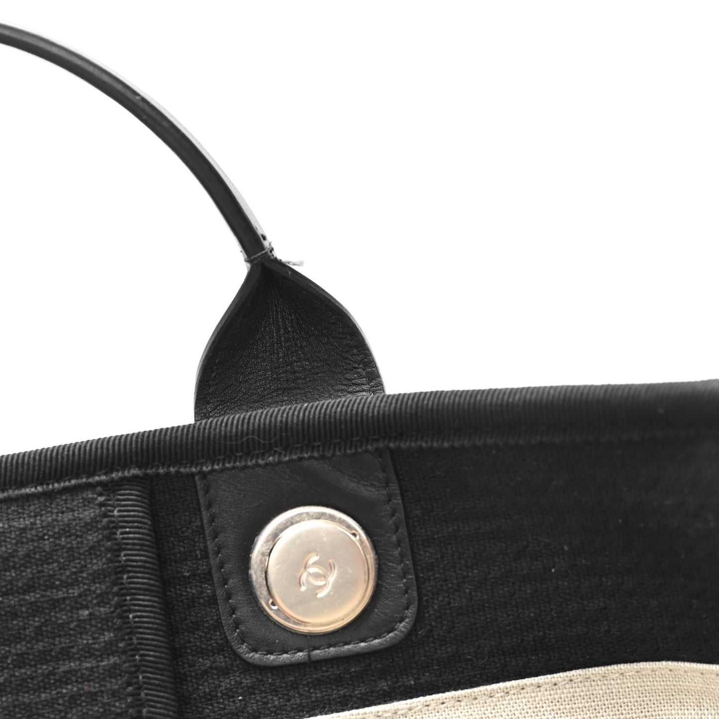 Mixed Fibers Medium Deauville Tote Black