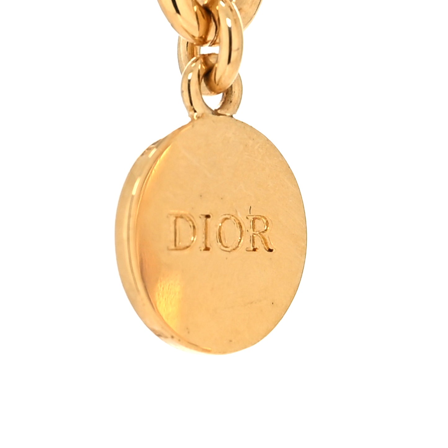 Metal Danseuse Etoile Chain Choker Necklace Gold