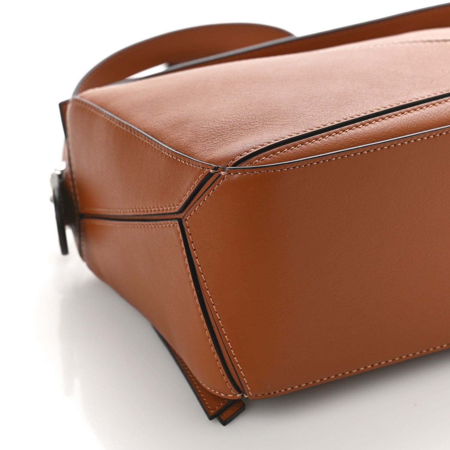 Loewe Calfskin Small Puzzle Bag Tan 7 of 8