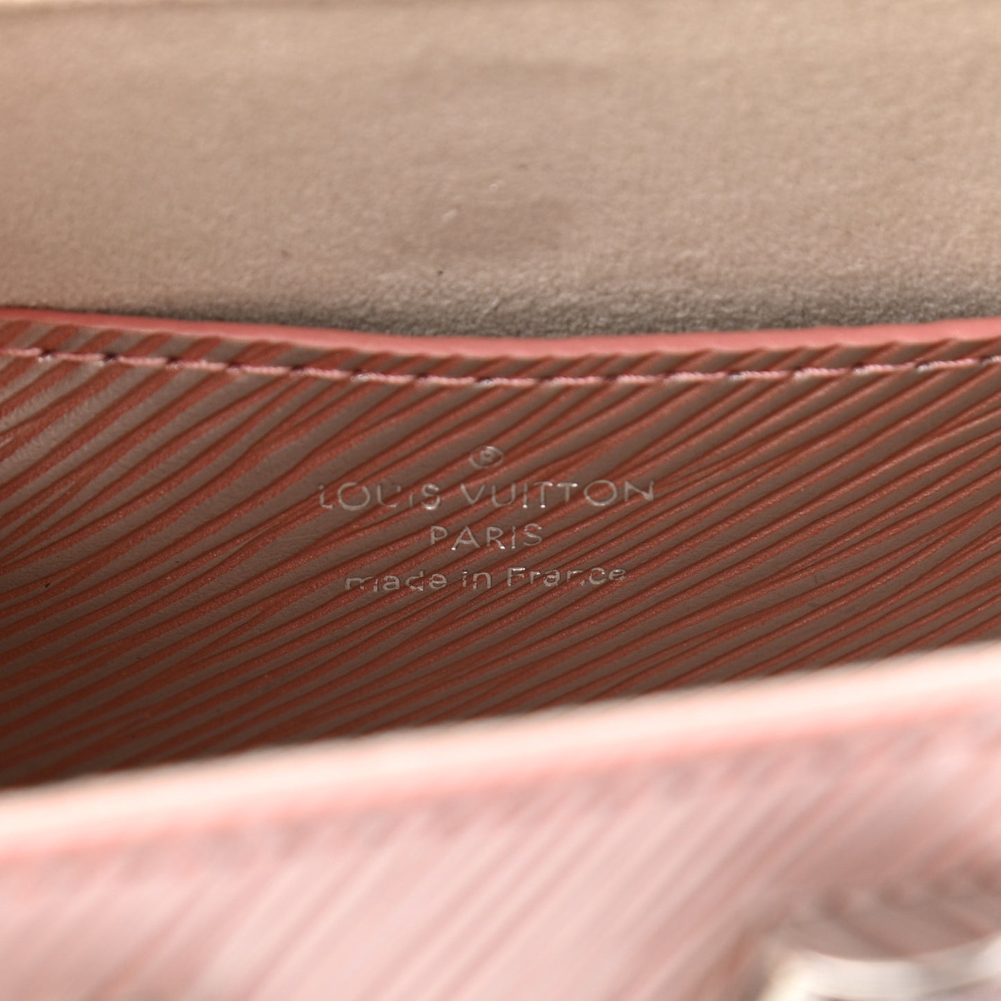 Epi Twist Shoulder Bag PM Rose Gold
