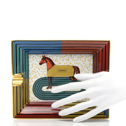 Hermes Porcelain Garde-Robe Pop Ashtray 2 of 5