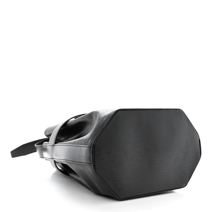 Louis Vuitton Epi Sac D'Epaule Black 4 of 11