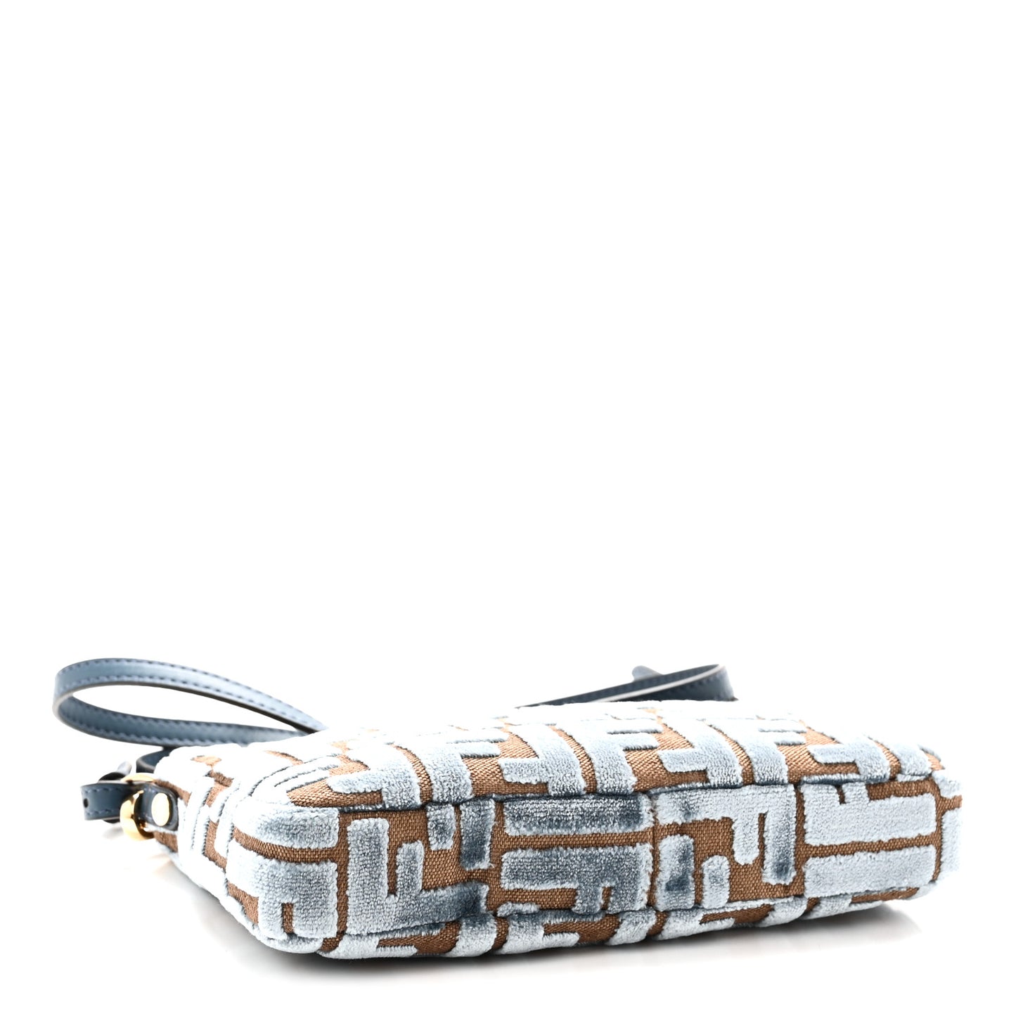 Velvet Jacquard FF Baguette Pouch Anice