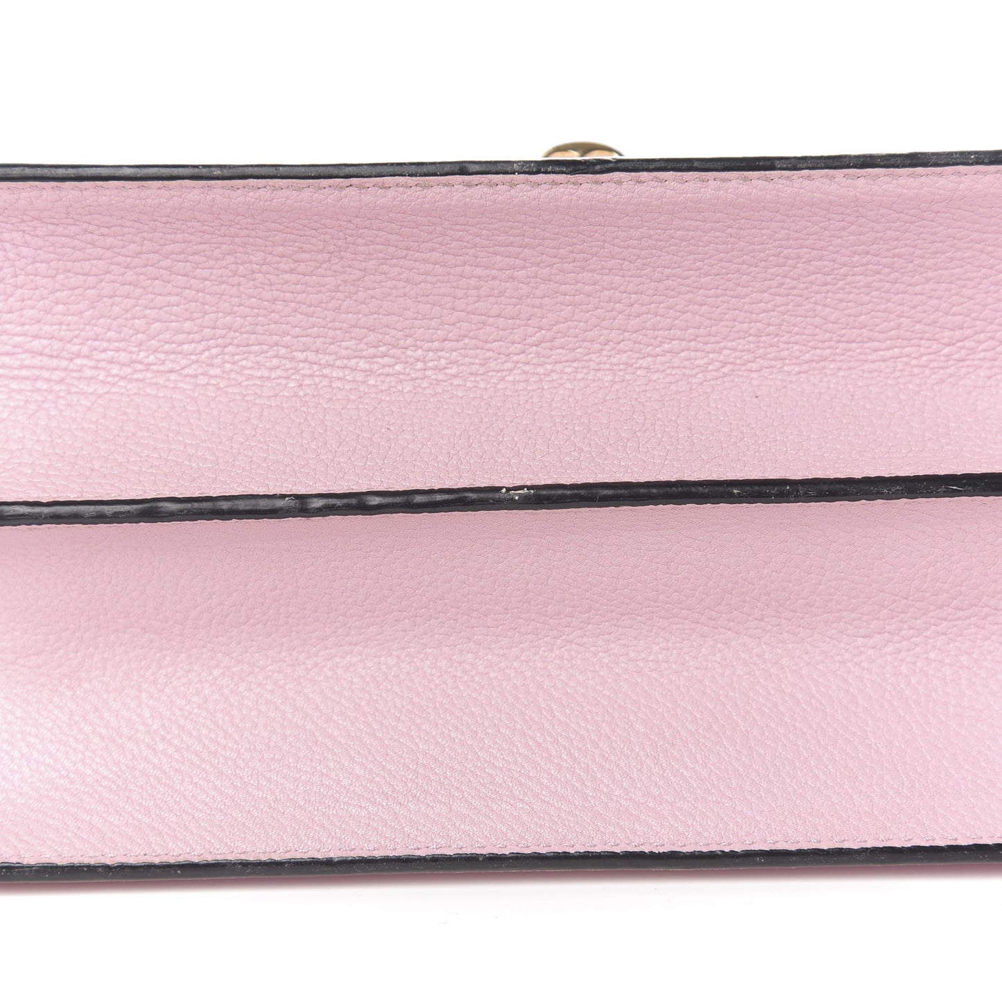 Grained Calfskin Rosalia Shoulder Bag Pink