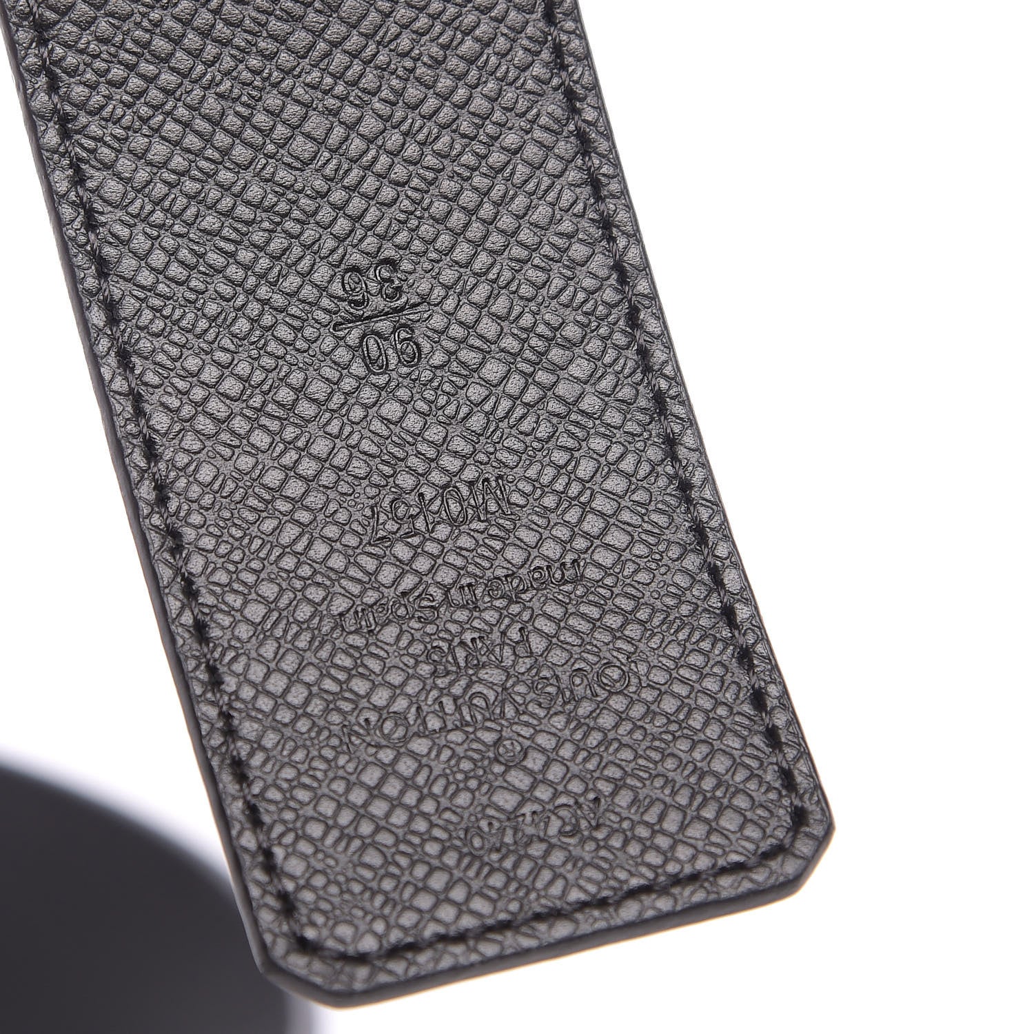 Louis Vuitton Monogram Eclipse 40mm Reversible LV Initiales Belt 90 36 5 of 6