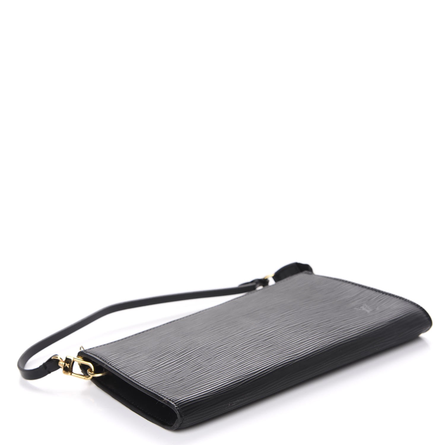 Louis Vuitton Epi Pochette Accessories 24 Black 4 of 12