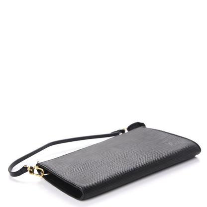 Louis Vuitton Epi Pochette Accessories 24 Black 4 of 12