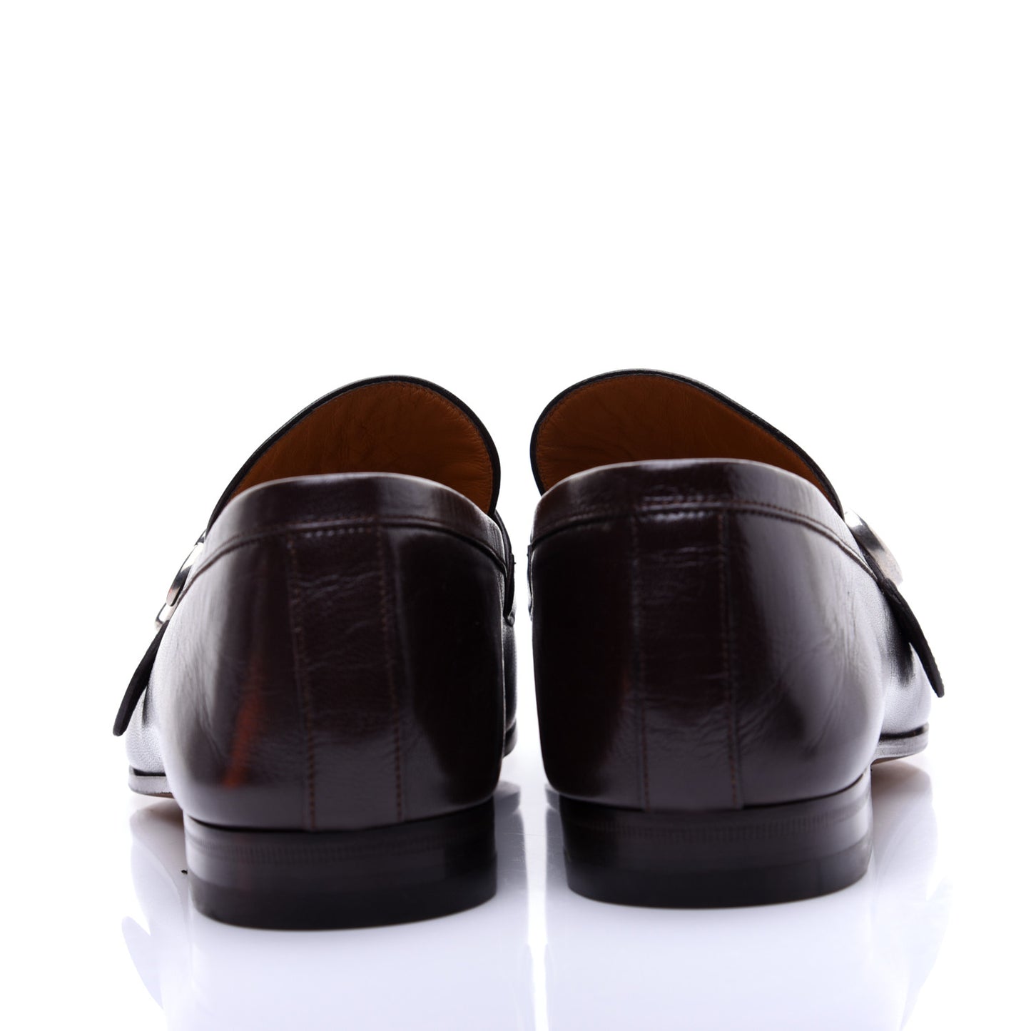 Goatskin Mens GG Loafers 10.5 Cocoa