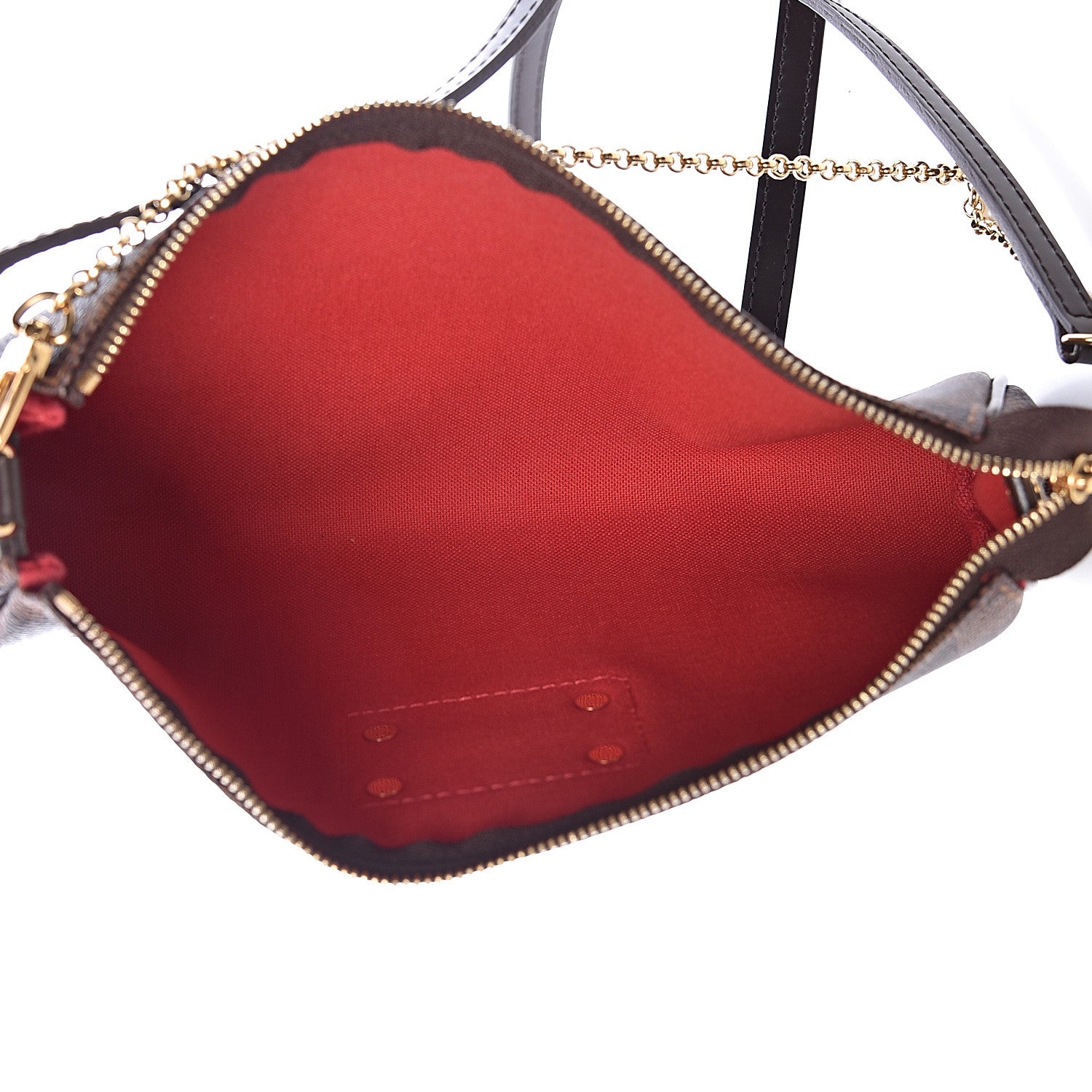 Louis Vuitton Damier Ebene Eva Clutch 5 of 10