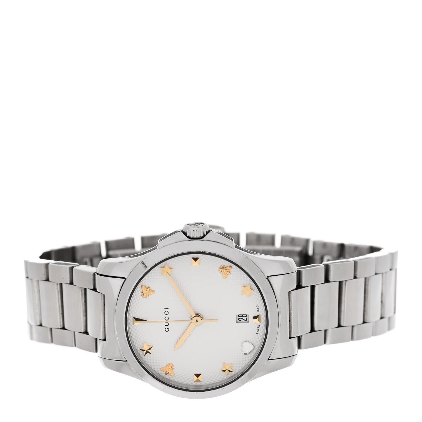 Stainless Steel 27mm G-Timeless Charm Quartz Watch