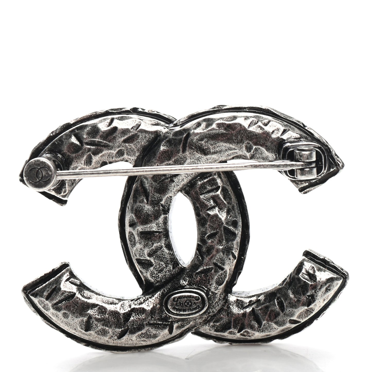 Ruthenium Crystal CC Brooch