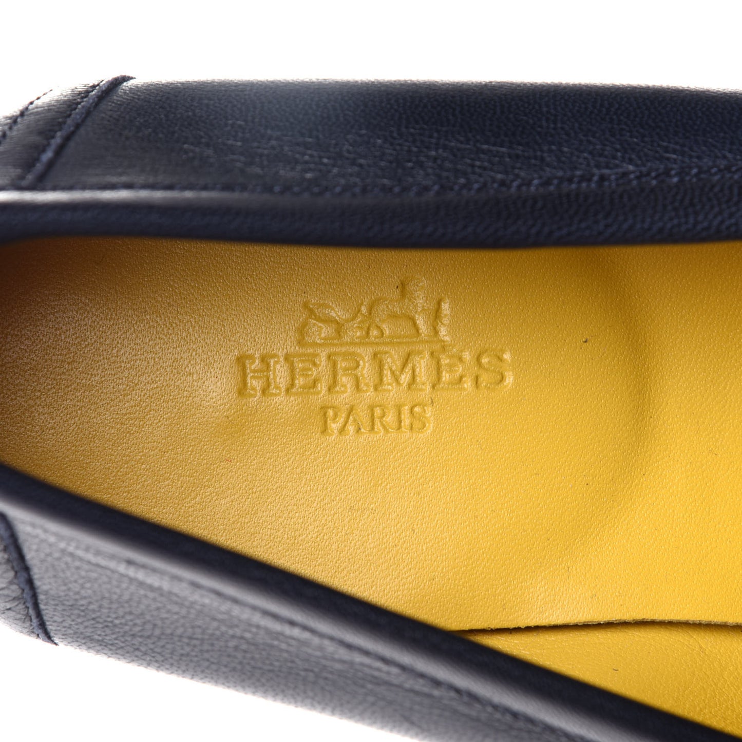 Goatskin Paris Loafers 37 Marine