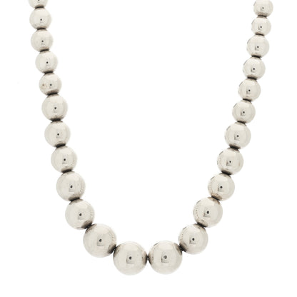 Tiffany Sterling Silver HardWear Graduated Ball Necklace 1 of 5