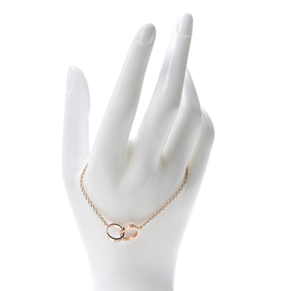 Cartier 18K Pink Gold Interlocking LOVE Bracelet 2 of 7