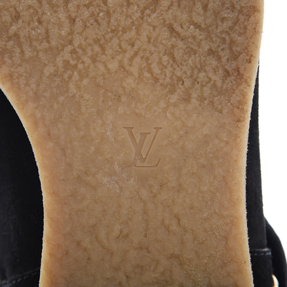 Louis Vuitton Suede Shearling Fauvist Boots 39 Black 11 of 11