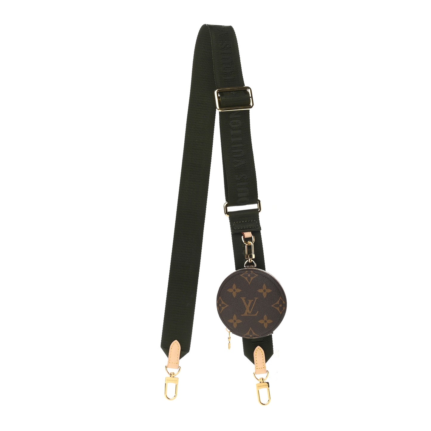 Monogram Multi Pochette Accessories Bandouliere Shoulder Strap Kaki