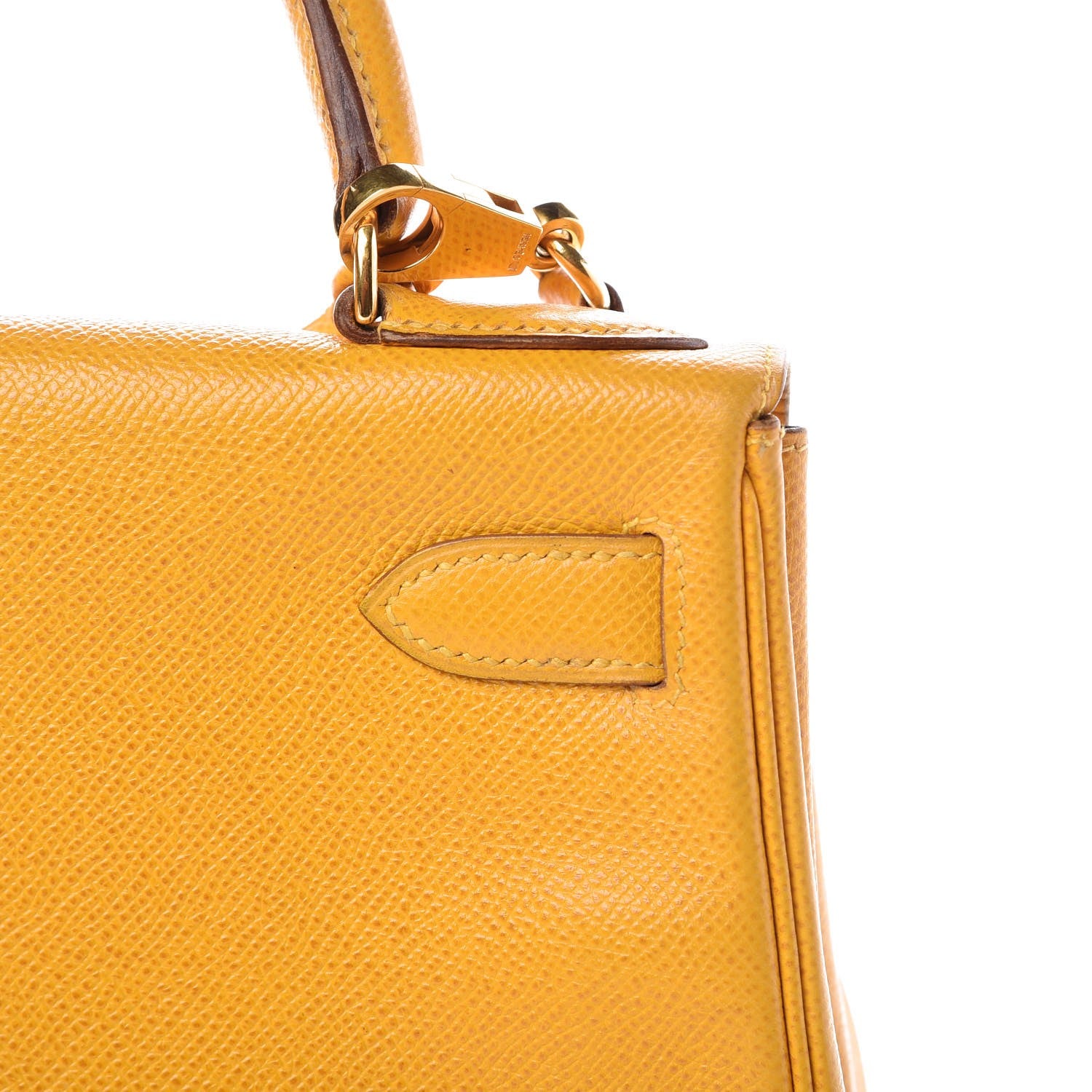 Hermes Epsom Retourne Kelly 28 Jaune 25 of 40