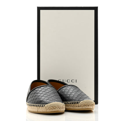 Gucci Microguccissima Signature Espadrilles 38 Black 9 of 9