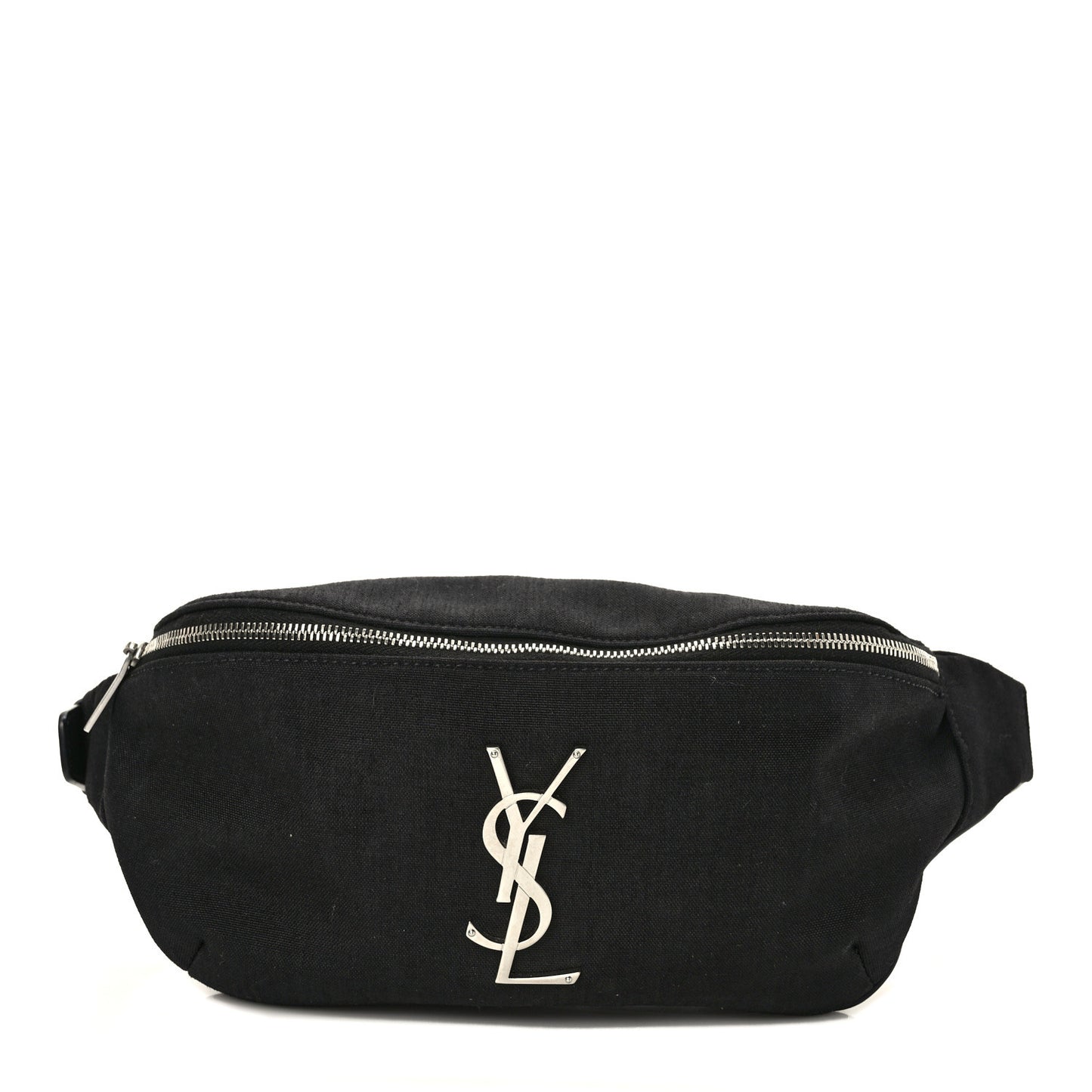 Canvas Monogram Belt Bag Black